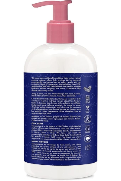 Shea Moisture Şeker Kamışı Özü ve Çayır Köpüğü Tohumu Saç Kremi 384ML - 2