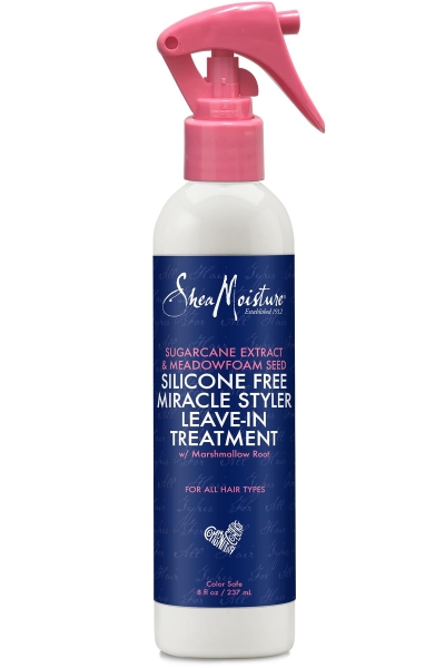 Shea Moisture Şeker Kamışı Özü ve Çayır Köpüğü Tohumu Silikonsuz Şekillendirici Saç Spreyi 237ML - 1