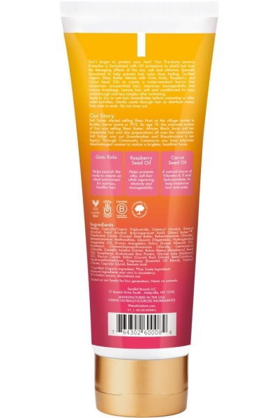 Shea Moisture Yüzme Öncesi Koruyucu Durulanmayan Saç Kremi 237ML - 2