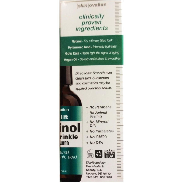 Skinovation Retinol Anti-Wrinkle Serum 30ML - 3