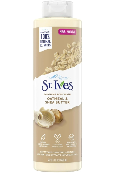 ST.Ives Yulaf Ezmesi ve Shea Yağı Özlü Yatıştırıcı Vücut Şampuanı 650ML - 1