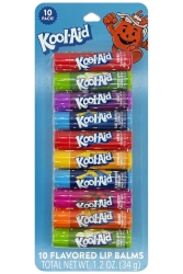 Taste Beauty Kool-Aid Lip Balm Dudak Balsamı Çeşit Paketi 10 Adet - Taste Beauty