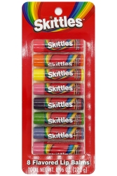 Taste Beauty Skittles Lip Balm Dudak Balsamı Çeşit Paketi 8 Adet - Taste Beauty