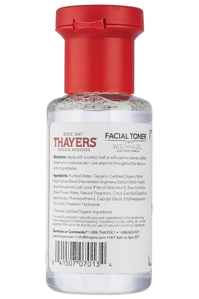 Thayers Cadı Fındığı ve Gül Yaprağı Yüz Toniği 89ML - 2