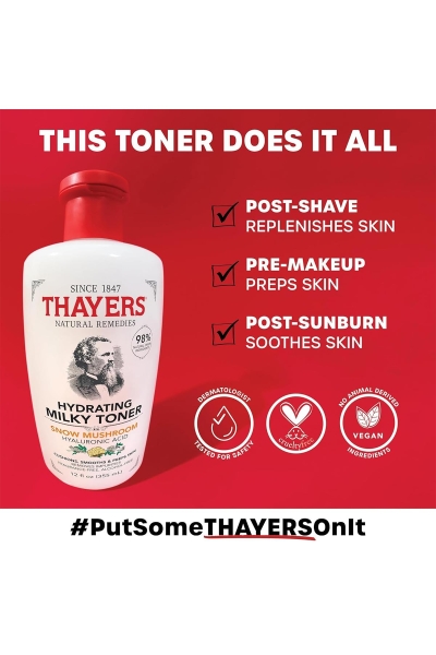 Thayers Kar Mantarı ve Hyaluronik Asit Nemlendirici Yüz Toniği 89ML - 4