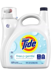 Tide Free & Gentle Sıvı Çamaşır Deterjanı 152 Yıkama 5.02L - Tide