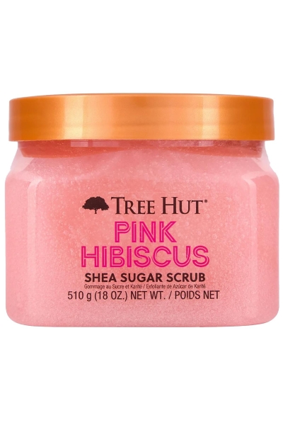 Tree Hut Pink Hibiscus Shea Sugar Scrub Vücut Peelingi 510GR - 1