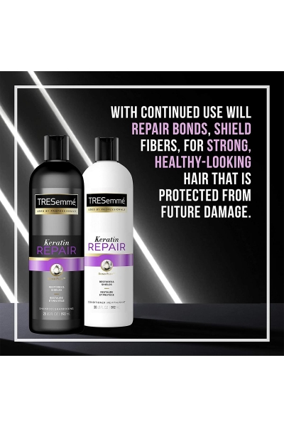 TRESemme P/C Keratin Yıpranmış Saçlar İçin Onarıcı Saç Kremi 592ML - 7