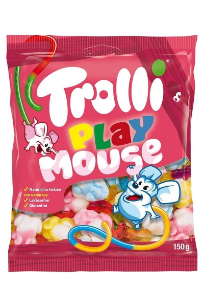 Trolli Play Mousse Yumuşak Şekerleme 150GR - 1