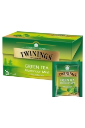 Twinings Fas Naneli Yeşil Çay 25'li Bardak Poşet - Twinings