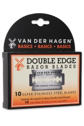 Van Der Hagen Tıraş Bıçağı Paketi Paslanmaz Çelik 10 Adet - Van Der Hagen