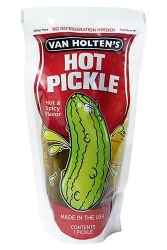 Van Holten's Hot Pickle Poşette Salatalık Turşusu Jumbo - Van Holten's