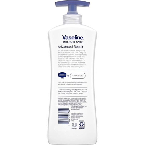 Vaseline Advanced Repair Kokusuz Vücut Losyonu 600ML - 2