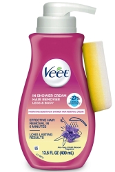 Veet Duşta Bacak ve Vücut Bölgesi Tüy Dökücü Krem 400ML - 1