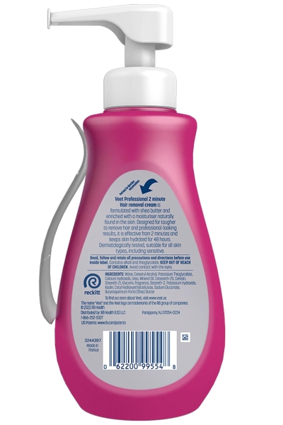 Veet Professional 2 Dakikada Tüm Vücut Tüy Dökücü Krem 400ML - 2