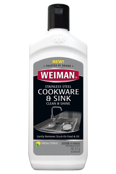 Weiman Paslanmaz Çelik Pişirme Kapları ve Lavabo Temizleyici Parlatıcı 237ML - 1