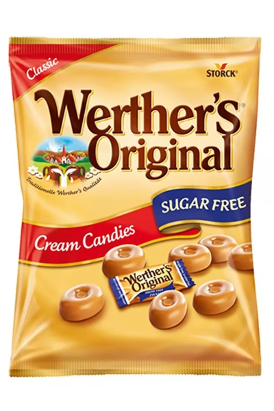 Werther's Original Cream Candies Sugar Free Şekerleme 70GR - 1